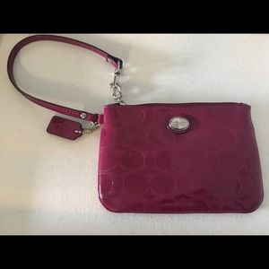 Coach wristlet
